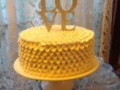 yellow love cake   used in flavors